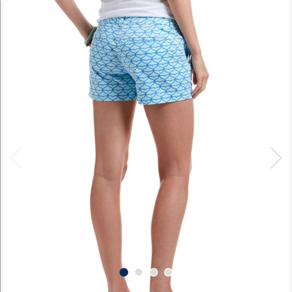 VINEYARD VINES Ladies Dayboat Classic Shorts WHALE TAIL - Picture 2 of 5